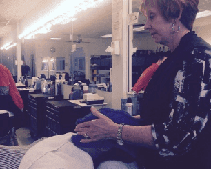 Woman Barber —Woman Pampering Man in Tucson, AZ