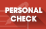 personal check